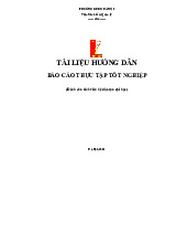 Tài liệu hướng dẫn Báo cáo thực tập tốt nghiệp | Thực tập cơ bản | Trường Đại học Bách Khoa Hà Nội