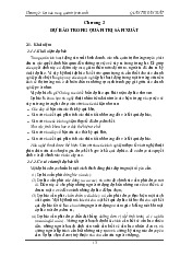 Chương 2: Dự báo trong quản trị sản xuất môn Quản trị sản xuất | Đại học Huế