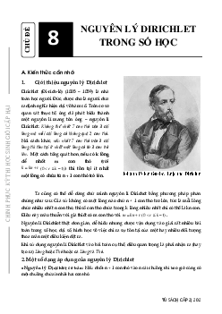Các bài toán về nguyên lý Dirichlet trong số học