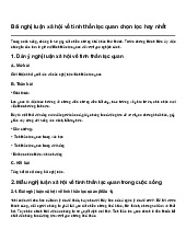 Bài nghị luận xã hội về tinh thần lạc quan chọn lọc hay nhất | Văn Mẫu 10