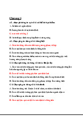 Câu hỏi phụ đạo bảo hiểm - C1 đến C3 và các phương án lựa chọn | Pháp luật về bảo hiểm | Học viện Tài chính