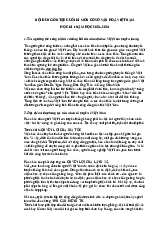 Nội dung ôn tập học kỳ I Cơ sở văn hóa Việt Nam | Trường Đại học Công nghiệp Thành phố Hồ Chí Minh