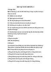 Bài tập chương 1 thống kê ứng dụng | Trường Đại học Kinh tế – Luật