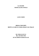 ĐỀ CƯƠNG HƯỚNG DẪN THẢO LUẬN LUẬN VĂN THẠC SĨ TÂM LÝ HỌC