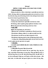 Chương 1: Những Vấn Đề Chung Của Tâm Lý Học Xã Hội - Tâm Lý Học XH