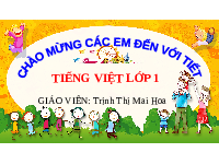 Giáo án điện tử Hoạt Động Trải Nghiệm 1 Bài 5 Kết nối tri thức: Những cánh cò