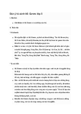 Top 18 đoạn văn tả Hồ Gươm lớp 5 siêu hay | Tập làm văn lớp 5