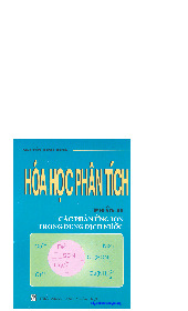 Phần II: Các phản ứng ion trong dung dịch nước - Sách môn Hóa học phân tích | Đại học Thái Nguyên