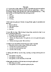 Vật Chất - Triết học Mác Lênin | Trường Đại học Luật, Đại học Quốc gia Hà Nội