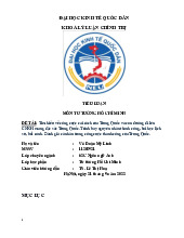 Tìm hiểu về công cuộc cải cách của Trung Quốc và con đường đi lên CNXH mang đặc sắc Trung Quốc | Tiểu luận môn Tư tưởng Hồ Chí Minh