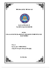 Nâng cao chất lượng cán bộ quản lý kinh tế của Viettel l Bài Thảo Luận Nguyên Lý Quản Lý Kinh Tế