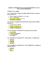 . Đề cương môn Tư tưởng Hồ Chí Minh - Trường Đại học lao động -  xã hội.
