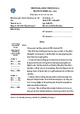 Bài thi học phần: Lịch sử Đảng Cộng sản Việt Nam - Mã số đề thi: 10 | Trường Đại học Thương Mại