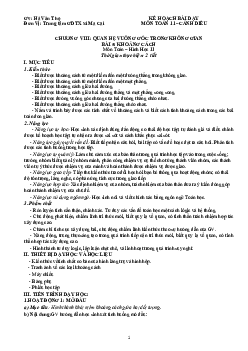 Bài 5: Khoảng cách | Giáo án Toán 11 Cánh diều