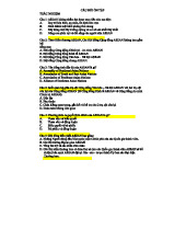 CÂU HỎI ÔN TẬP Cuối Kỳ Môn ASEAN: Trắc Nghiệm 2023