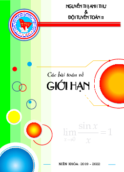 Các bài toán về giới hạn trong đề thi Olympic Toán 11