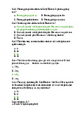 Câu hỏi trắc nghiệm Luật Hình Sự - Pháp luật đại cương | Đại học Tôn Đức Thắng
