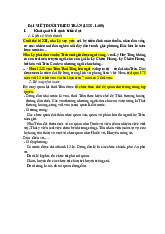 Lịch Sử Triều Đại Trần Việt Nam (1225 - 1400) | Môn Lịch sử Việt Nam - Đại học Sư phạm Thành phố Hồ Chí Minh