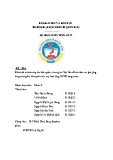 Tổng Hợp Tài Liệu Về Kiều Hối | Môn Kinh tế đầu tư - Đại học Kinh Tế Quốc Dân