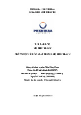 Giới thiệu về bảo mật trong hệ điều hành  | Bài tập lớn học phần Hệ điều hành | Trường Đại học Phenikaa