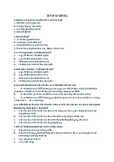 Trắc nghiệm ôn tập Triết học Chương 4 | Đại học Nội Vụ Hà Nội