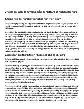 Chế độ đại nghị là gì? Đặc điểm, hình thức cộng hòa đại nghị