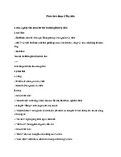 Phân tích đoạn 2 Tây tiến | Văn Mẫu 12