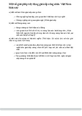 Một số giải pháp xây dựng giai cấp công nhân Việt Nam hiện nay môn Chủ nghĩa xã hội khoa học | Trường Đại học Tôn Đức Thắng