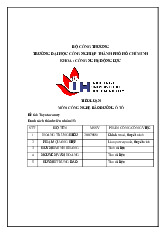 Bài Tiểu Luận Công Nghệ Bảo Dưỡng Ô Tô (CN01) - Toyota Camry 2023 Môn Công nghệ kỹ thuật ô tô | Trường Đại học Công nghiệp Thành phố Hồ Chí Minh