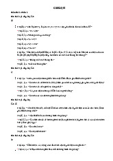 Câu hỏi ôn tập môn Cơ sở dữ liệu quan hệ  | Trường đại học kinh doanh và công nghệ Hà Nội