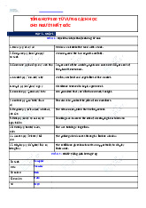 Tổng hợp 300 từ vựng cách học cho người mất gốc - Tiếng Anh cơ sở (FL1128) | Trường Đại học Bách khoa Hà Nội