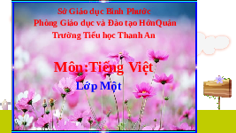 Giáo án điện tử Tiếng việt 1 bài 4 Chân trời sáng tạo: Học vần: ch, kh
