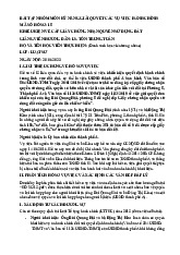 Bài tập nhóm Môn Kỹ năng tranh tụng trong vụ án hành chính | Học viện Tư pháp