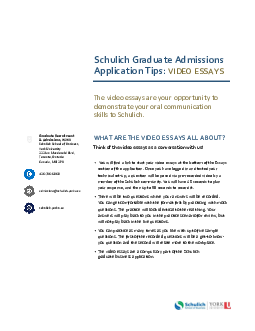 SCH-Admission Tips 5 Video Essays | Speaking and Listening | Đại học Khoa học Xã hội và Nhân văn, Đại học Quốc gia Thành phố HCM