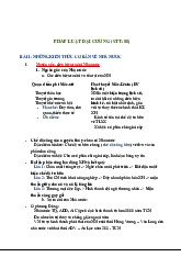 Ghi Chép Bài 1-3: Kiến Thức Cơ Bản Về Nhà Nước và Pháp Luật | Pháp Luật Đại Cương | Trường Đại học Hà Nội