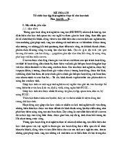Kế hoạch Tổ Chức Hoạt Động Trải Nghiệm Thực Tế | Môn Tổ chức hoạt động trải nghiệm - Đại học Sư phạm Hà Nội 2