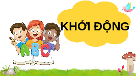 Giáo án điện tử Tiếng việt 1 Cánh diều: Quạt cho bà ngủ