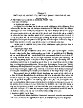 Tài liệu chính thức chương 1 - Triết học Mác-Lênin | Trường Đại học Bách khoa Thành phố Hồ Chí Minh