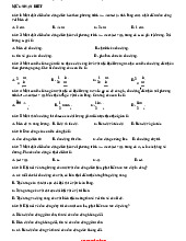 Đề kiểm tra dao động điều hòa môn Vật lí lớp 12