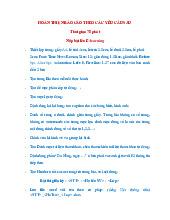 Thi giữa kỳ học phần tin học văn phòng - Môn tin học - Đại Học Kinh Tế - Đại học Đà Nẵng