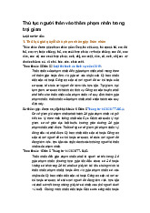 Thủ tục người thân vào thăm phạm nhân trong trại giam