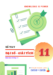 Sổ tay Đại số và Giải tích 11 – Phạm Hoàng Long