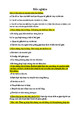 Tóm tắt và trắc nghiệm ôn tập 2023 môn Triết học Mác - Lênin | Trường Đại học Nông Lâm Thái Nguyên