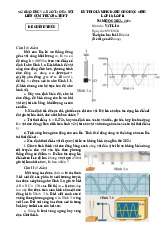 Đề thi olympic vật lí 11  liên cụm trường THPT
