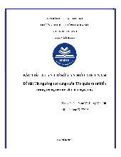 Tiểu luận: Tín ngưỡng thờ cúng thần Táo quân và sự biến tướng trong tư duy văn hóa ngày nay | Môn Cơ sở văn hóa Việt Nam - Đại học Sư Phạm Hà Nội