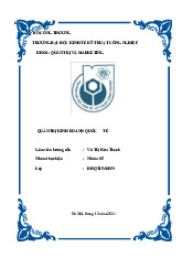 Trắc nghiệm Quản Trị Kinh Doanh Quốc Tế | Đại học Kinh tế kỹ thuật công nghiệp