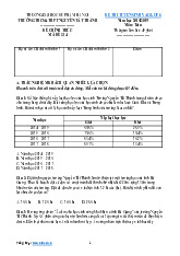 Đề thi vào lớp 6 môn Toán trường THCS&THPT Nguyễn Tất Thành năm 2024