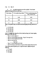 Đề cương ôn thi nguyên lý thống kê | Đại học Kinh tế kỹ thuật công nghiệp