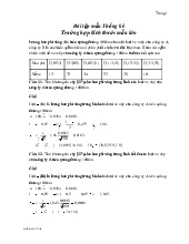 Bài tập mẫu Thống kê - Trường hợp kích thước mẫu lớn môn Lý thuyết xác suất & thống kê | Trường Đại học ngân hàng Thành phố Hồ Chí Minh