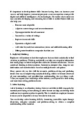 Future Skills Development for Career Success: A Guide | Môn Business Communication - Trường Đại học Quốc tế, Đại học Quốc gia Thành phố Hồ Chí Minh